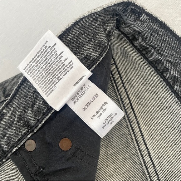 AGOLDE 90's Mid Rise Loose Jeans in Outline - Picture 10 of 12